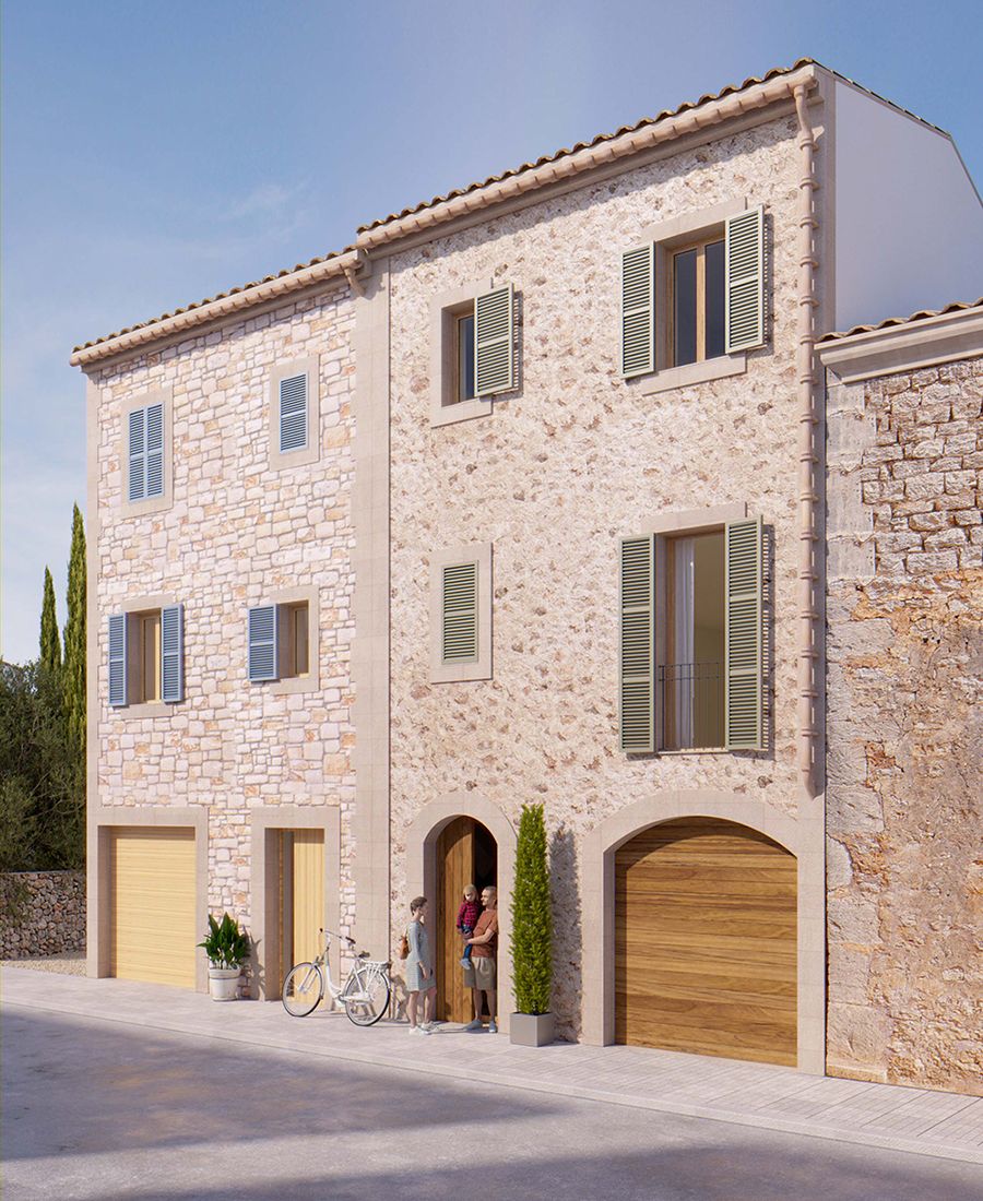 ODS Construcción & Promoción fachada Velar 42, Santanyi