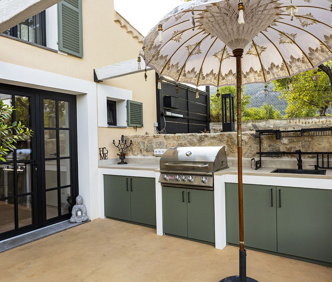 ODS Construcción & Promoción cocina exterior de Comella 28, Es Capdellà