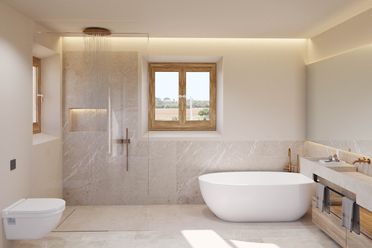 ODS Construcción & Promoción baño de 192 y 193 Pol. Ses Salines