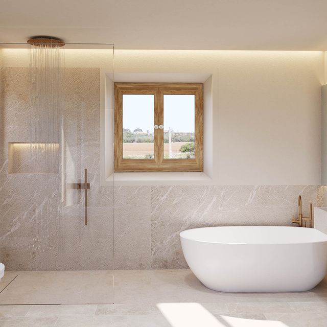 ODS Construcción & Promoción baño de 192 y 193 Pol. Ses Salines
