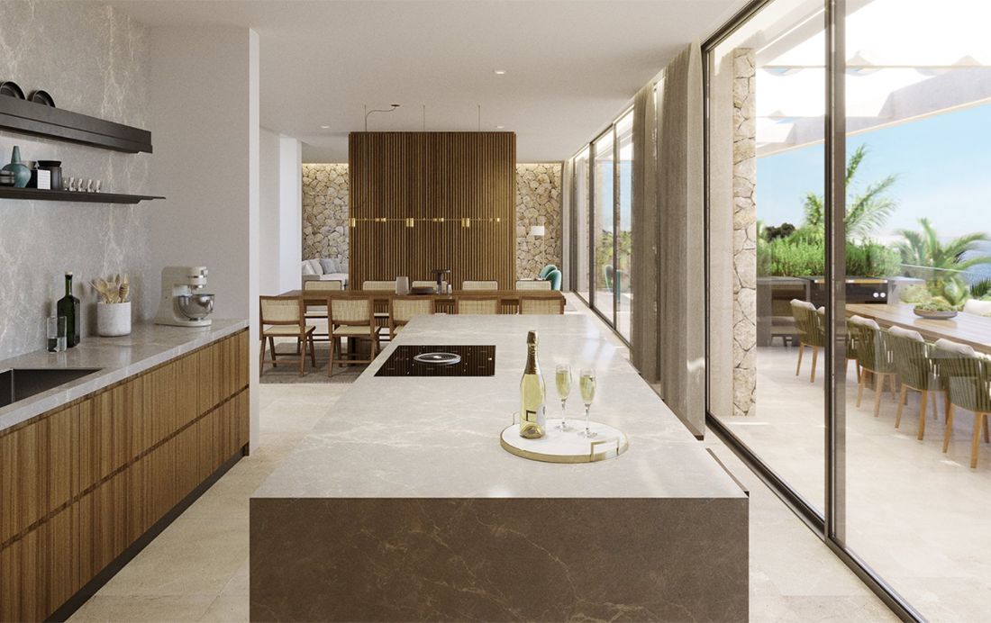 ODS Construcción & Promoción cocina de SR 28 Costa d´en Blanes