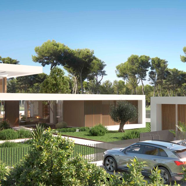 fachada de chalet