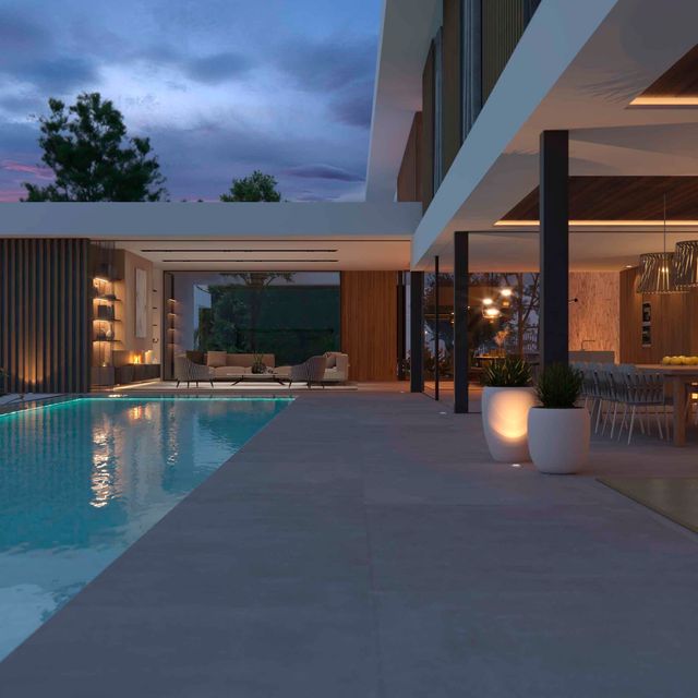 piscina al aire libre