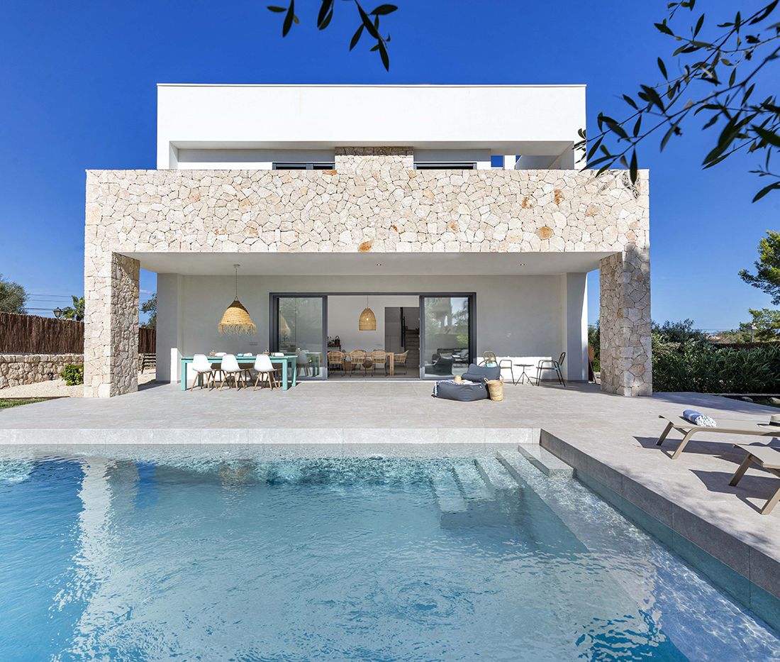 ODS Construcción & Promoción fachada de Pinaret 9, Cala Llombards