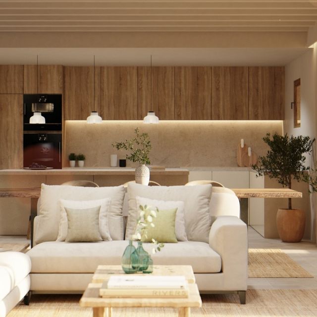 salón moderno